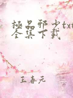 极品邪少txt全集下载