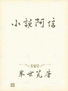 小说阿信