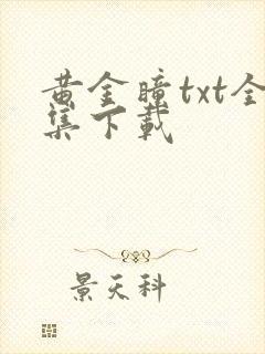 黄金瞳txt全集下载