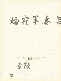 婚宠军妻 吕颜