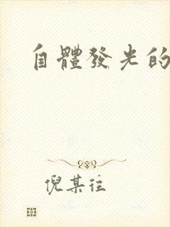 自体发光的她