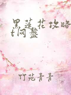 黑莲花攻略txt网盘