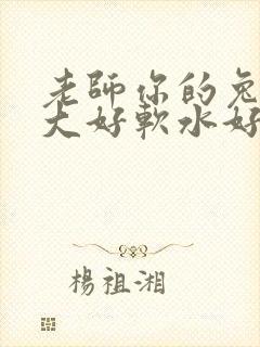 老师你的兔子好大好软水好多