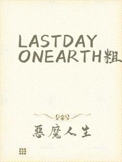 LASTDAYONEARTH粗暴