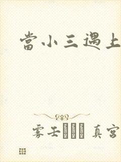 当小三遇上小四