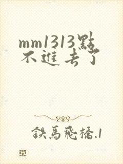 mm1313点不进去了