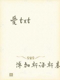 爱txt