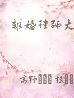 离婚律师大结局