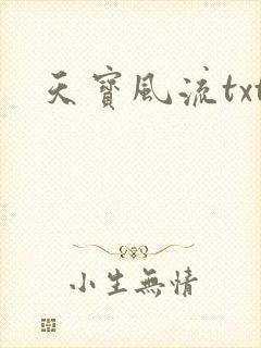 天宝风流txt