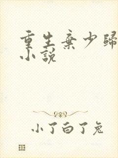 重生弃少归来 小说