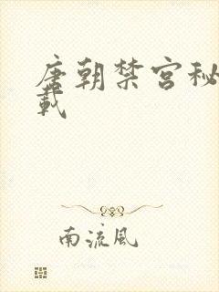 唐朝禁宫秘史下载