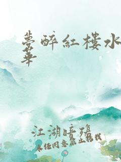 梦醉红楼水润珠华