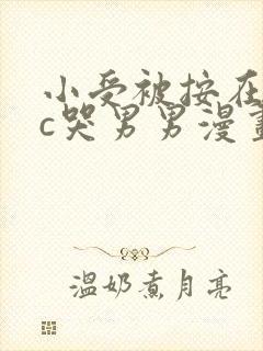 小受被按在墙上c哭男男漫画