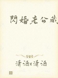 闪婚老公藏不住