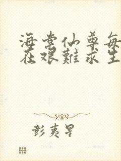 海棠仙尊每天都在艰难求生