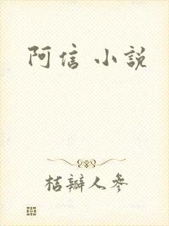 阿信 小说