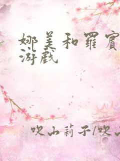 娜美和罗宾h小游戏