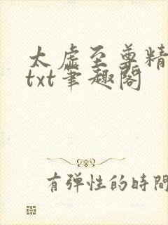 太虚至尊精校版txt笔趣阁