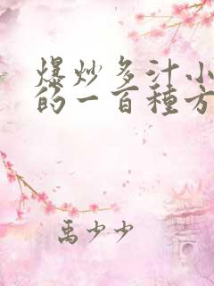 爆炒多汁小美人的一百种方法