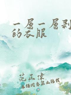 一层一层剥开你的衣服
