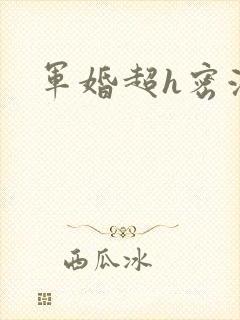 军婚超h密液
