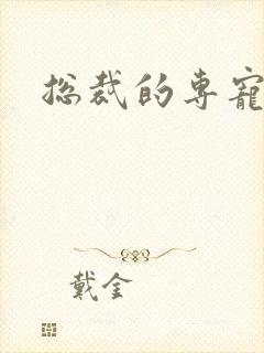 总裁的专宠床奴