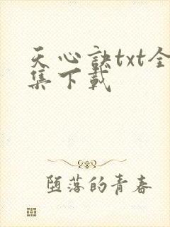 天心诀txt全集下载