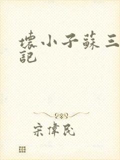 坏小子苏三风流记