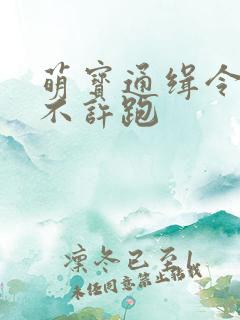 萌宝通缉令妈味不许跑