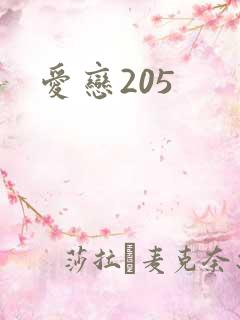 爱恋205