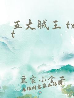 五大贼王 txt