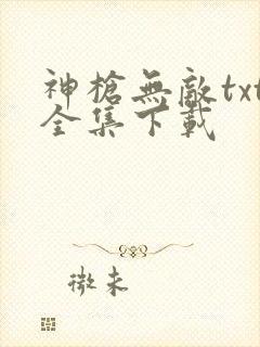 神枪无敌txt全集下载