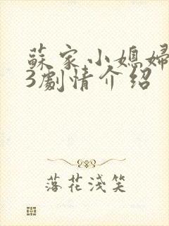 苏家小媳妇1V3剧情介绍