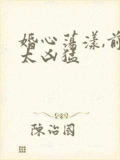 婚心荡漾,前夫太凶猛