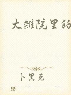 大杂院里的女人