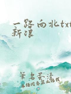 一路向北txt新浪