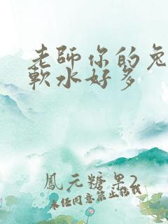 老师你的兔子好软水好多