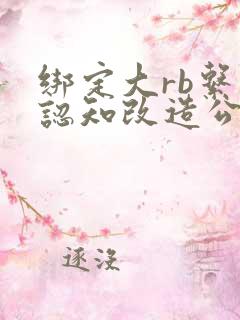 绑定大rb系统认知改造公车