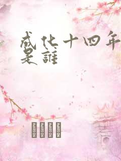 成化十四年攻受是谁