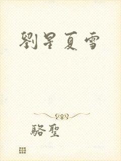刘星夏雪