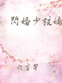 闪婚少校娇妻