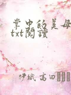 掌中的美母版主txt阅读