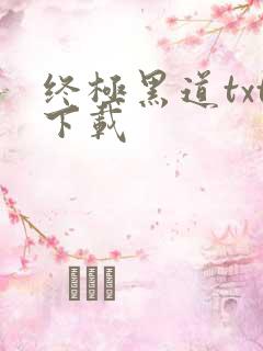 终极黑道txt下载