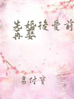 先婚后爱前妻难再娶