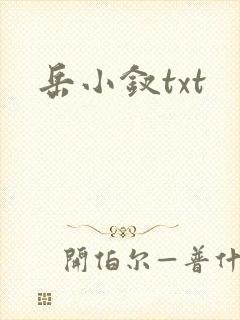 岳小钗txt
