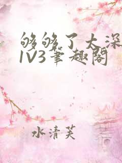 够够了太深了H1V3笔趣阁