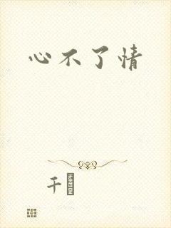 心不了情