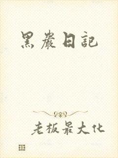 黑岩日记
