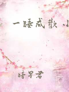 一睡成欢 小说