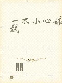 一不小心嫁给总裁